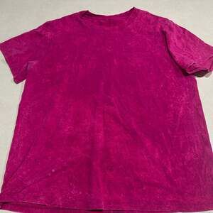 Lululemon All Yours Short Sleeve Tee Vitasea Cloudy Wash Ripened Raspberry